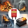 FIREWESS Lipo Battery Fireproof Cover Battery Safe Blanket for Ebike