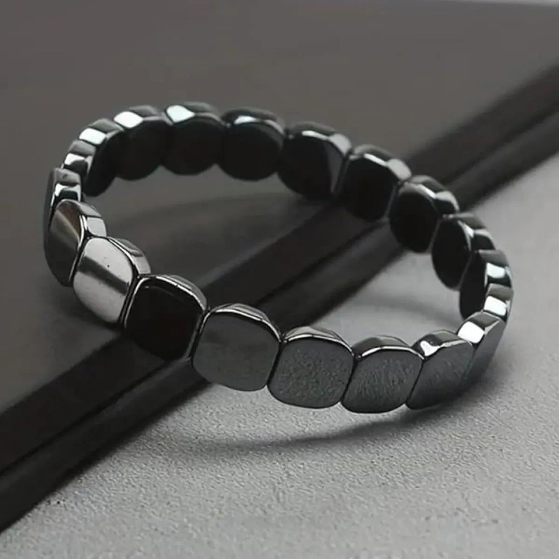 Pulsera De Hematita Para Hombre Renueva Tu Energía Y Confian