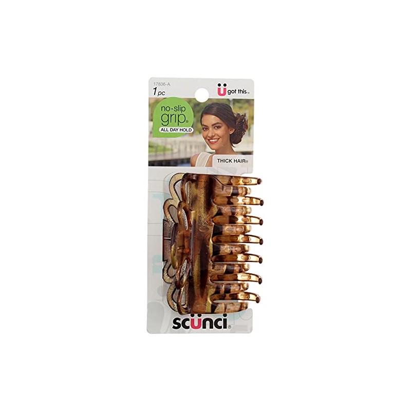 Scunci - Pinzas para cabello grueso (6 unidades)