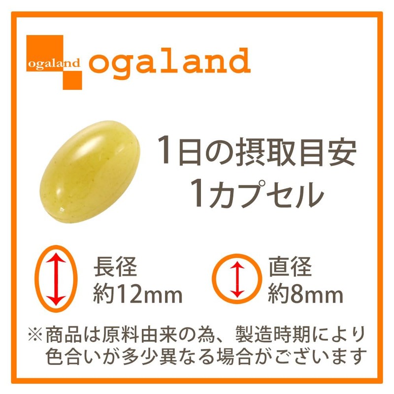 オーガランド (ogaland) 国産長命草 (90粒 / 約3ヶ月分) 鹿児島 パワーベジタブル (イソサミジン/ビタミンE) 栄養