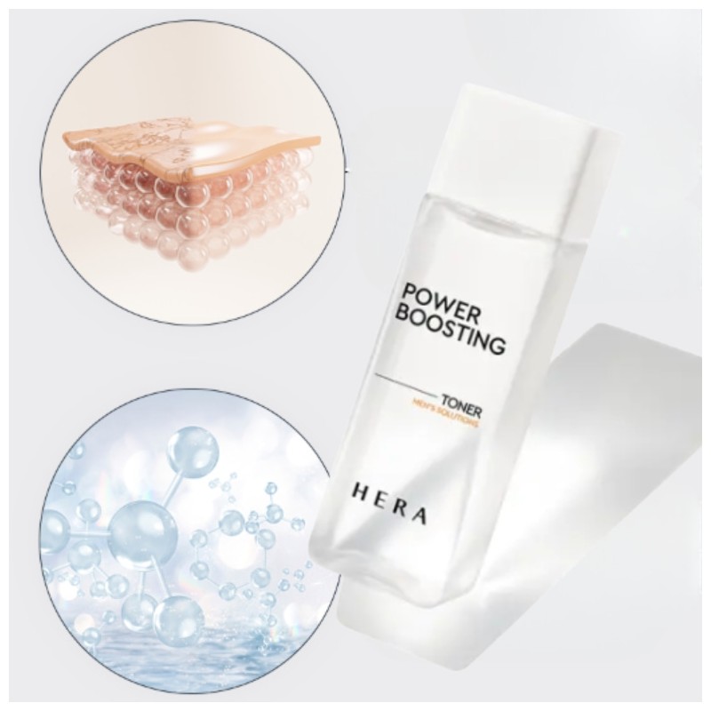 HERA Power Boosting Toner 150ml & Moisturizer 110ml with Gift