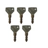 5 PK 52160 Keys FITS YANMAR,John Deere Excavator Grader Dozer
