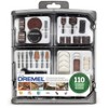 Dremel 709 Multipurpose Accessory Set, 110 Rotary Tool Accessories for