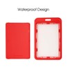Vertical ID Card Badge Holder with Detachable Lanyard Heavy Duty