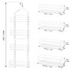 Orimade 4 Tier Adjustable Anti-slip Shower Caddy over Shower Head,Rustproof