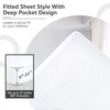 Waterproof Breathable Mattress Protector, Twin Noiseless Premium Smooth Mattress Cover,