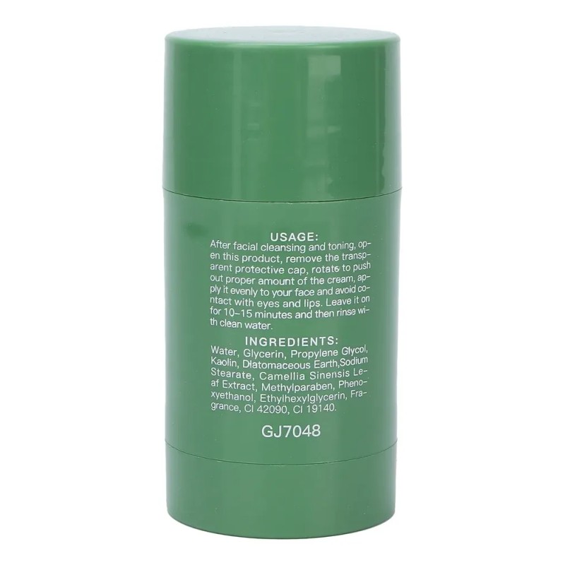 Mascarilla Facial Limpiadora De Poros, Té Verde, Arcilla Hid