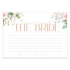 Hen Party Memory with the bride game Boho Rose 10