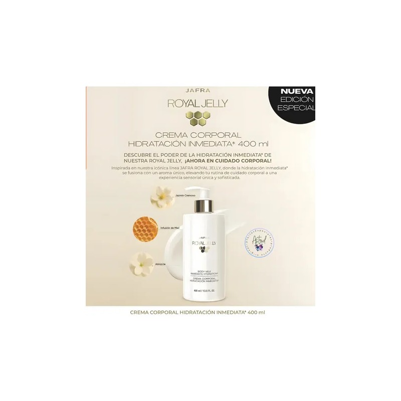 Jafra Set Hid Dora Royal Jelly 2025body Milk Crema Corporal