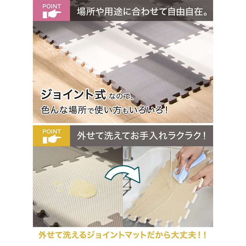 CB Japan JOINTMAT Joint Mat, Soundproof, Shock Absorption, Green x