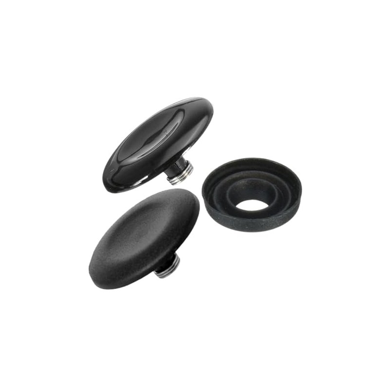 Black Matt & Gloss MMI Joystick Knob Button Cover Repair