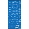 Haikyu Parts Hex Camo Decal 2 Blue 1pc Plastic Model