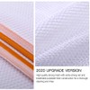 Kimmama Set of 2 Delicates Laundry Bags,Durable Zipper Mesh Laundry