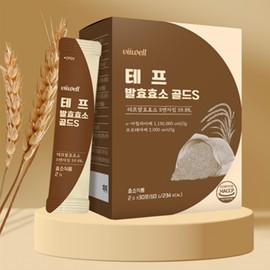 Bewell Premium teff natural fermentation enzyme stick 30 packs 2 boxes ancient grain high potency carbohydrate protein decomposition digestion food recommendation / 프리미엄 테프 자연 발효 효소 스틱 30포 2박스 고대곡물 고역가수치 탄수화물 단백질 분해 소화 식품 추천