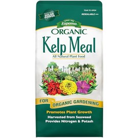 Espoma Organic Kelp Meal 1-0-2 Plant Food and Soil Conditioner; All-Natural Cold-Water Seaweed from The Atlantic Ocean with no fillers or additives. 4 lb. Bag Pack of one