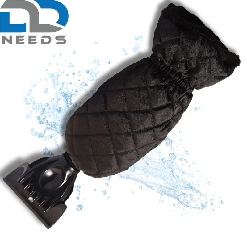 D2D Ice Scraper with Glove - Waterproof & Warming -