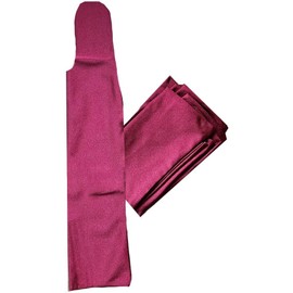Ranch Hand Horse Mane Bags - Protect Horse's Mane from Wind, Sun & Mud - Prevents Tangles, Rubbing Out and Breakage - Made with Lycra and Nylon - Easy to Use and Washable - Set of 6 (Burgundy)
