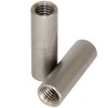 Pack of 10 Threaded Sleeves M8 x 30 (D=11) Round,