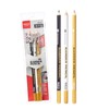 Red by Kiss 3PCS Barber Pencil with Built-in Sharpener -