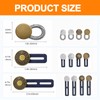 6PCS Double-Hole Button Extender+6PCS Single-Hole Button Extender