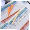 Gatuida 100pcs Golf Pencils Pre-sharpened Pencils for Scoring Convenient Recording