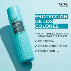 MONÉ Professional Keratin-based Conditioner for Coloured Hair - Extra Shine and Colour Intensity - Strengthens and Protects - Detangles - For Colour-Treated and Dull Hair - 300 ml