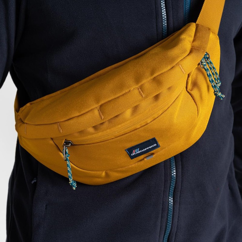 Craghoppers Mens 1.5L Kiwi II Classic Bum Bag, Dark Butterscotch