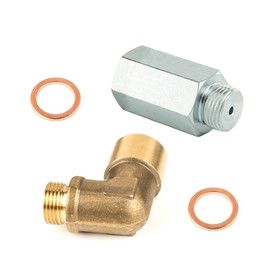 LST Lambda Sensor Adapter Set Catalytic Converter Extension Stainless Steel Brass