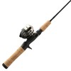 Shakespeare Micro Series Spincast Combo, 4'6" 1-Piece Casting Fishing Rod,