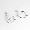 LEILIN Electric Guitar Wall Mount - Acrylic Guitar Hanger Display