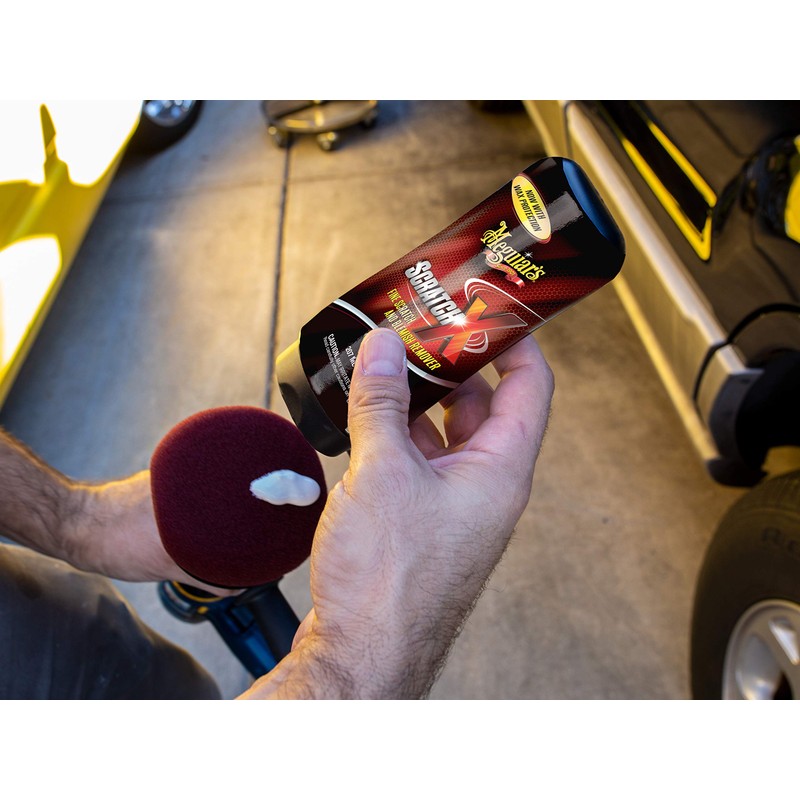 Meguiar's Scratch-X G10307, Fine Scratch and Blemish Remover, Restores Clarity