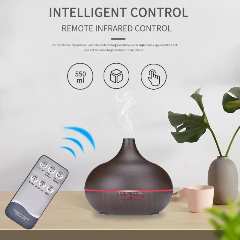 Humidificador de Aire y Difusor de Aroma | Eléctrico |