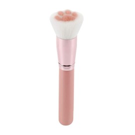 AKOAK 1 paquete de brochas de maquillaje con forma de pata de gato, brocha de maquillaje de larga duración, corrector, brocha de belleza (rosa)