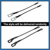 A ABSOPRO Pair Rear Tailgate Cables Lift Gate Support Straps