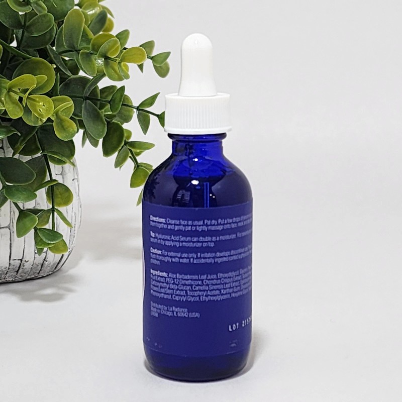 La Radiance Hyaluronic Acid Face Serum Moisture Quench Dry Skin