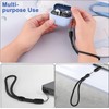 6 Pack Correa de Muñeca con Lanyard, Correas Ajustables de