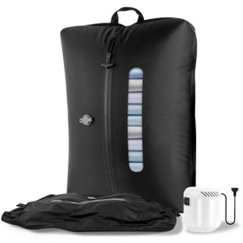 2025 Vacuum Bags for Clothes, Travel, AIDONS Reusable Vacuum Bags for Suitcases with Pump, 5 kPa Waterproof, Ultralight Vacuum Bags for Clothing, Suitable for Business Trips, Holidays