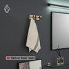 JQK Bathroom Towel Hook Champagne Bronze, Coat Robe Clothes Hook