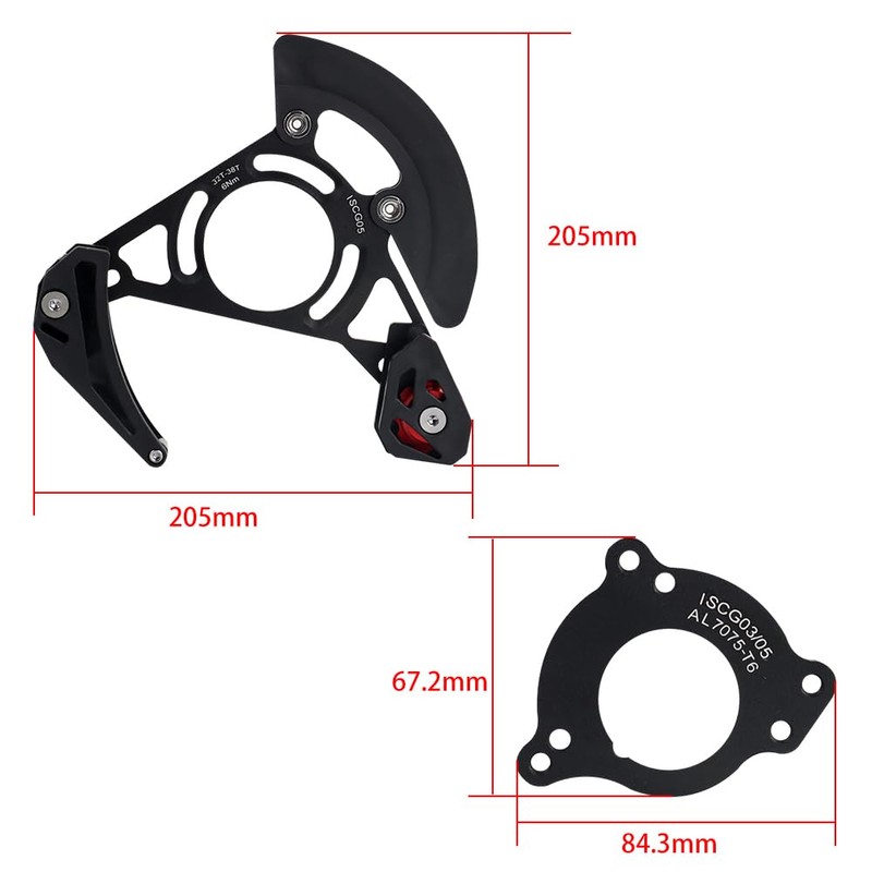 BESNIN Chain Guide ISCG-05 Mountain Bike Chain Guide Bike MTB