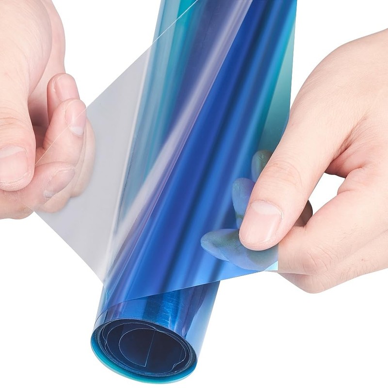 XhuangTech Chameleon Light Blue Front Window Roll Tint Solar Film