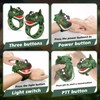 Rechargeable Dinosaur Walkie Talkies for Kids, 2 Pack T-Rex Camping