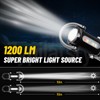 Zypilatsry 1200LM Super Bright Mini Led Flashlights USB Rechargeable Small