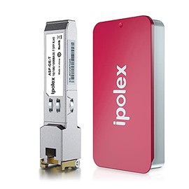 100/1000BASE-T Copper SFP to RJ45 Module, Auto-Negotiation Gigabit Mini-GBIC RJ45 SFP Transceiver, Compatible for Cisco GLC-T(10/100/1000), SFP-GE-T(10/100/1000Mbps), up to 100-Meters Over Cat5e