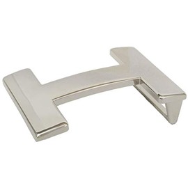 BELTINGER Hestia Belt Buckle 3.0 cm | Buckle Interchangeable Buckle Belt Buckle 30 mm Solid | Interchangeable Belt up to 3 cm, glossy silver