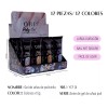Obp Poligel Nail Glitter Grueso Para Decoración De Uñas 12pz15ml