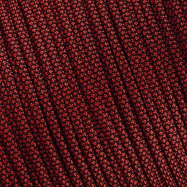 West Coast Paracord Multi Color Nylon Military Paracord 550 Type III 7 Strand Utility Cord Rope - 100 Foot Hanks (Imperial Red Diamonds)