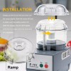 For Robot Coupe 106458S Cutter Bowl Lid for Robot Coupe