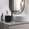Boperzi Black Toothbrush Holders for Bathroom, Electric Toothbrush Holder with