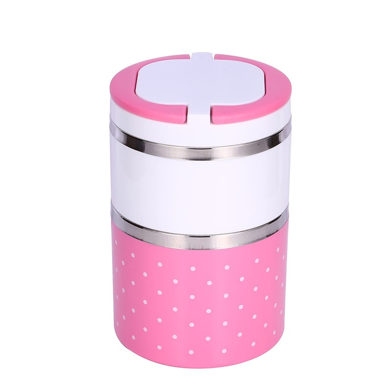 2 Layer Stainless Steel Insulation Thermo Food Container Hot for