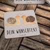 Mr. & Mrs. Panda Personalisierter Bierdeckel Schnecken Liebe 25er Set